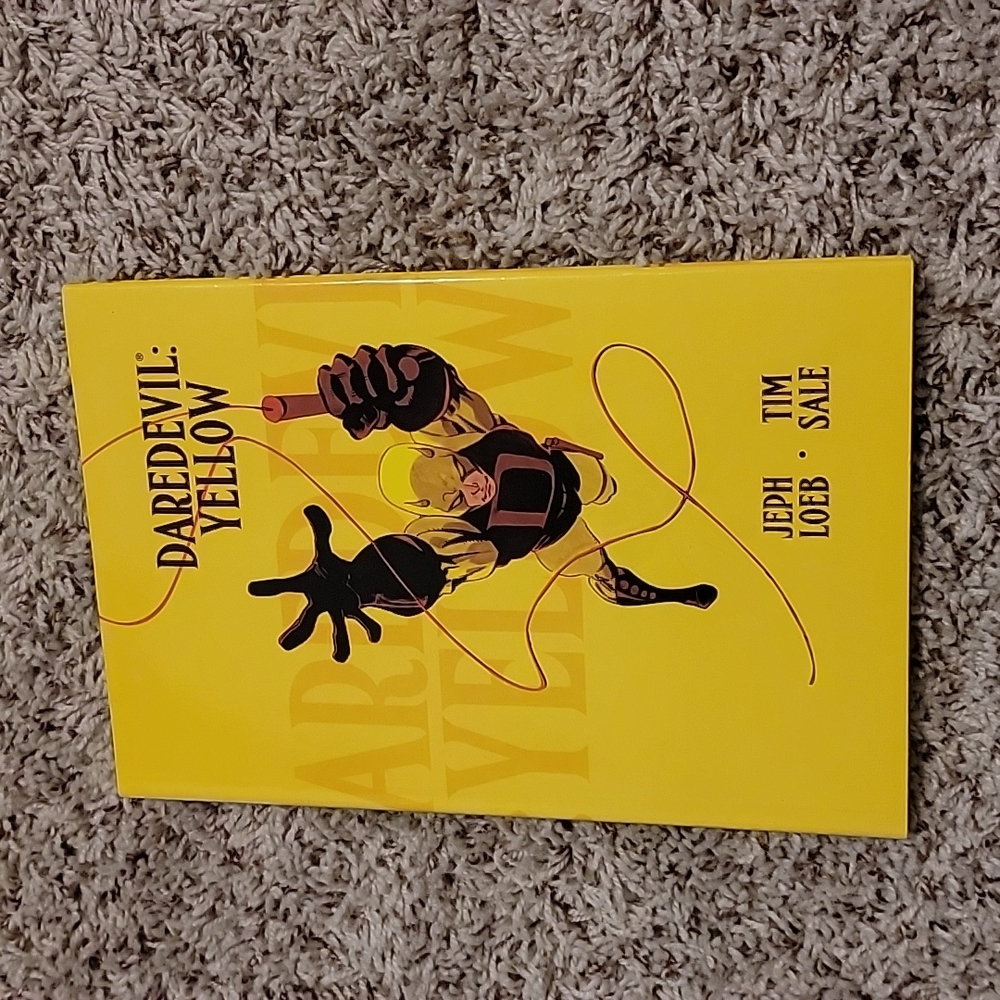 Daredevil Yellow by Jeph Loeb and Tim Sale first printing hardcover OUT OF PRINT